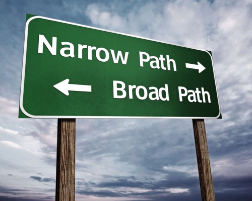 Narrow Path leads to Salvation