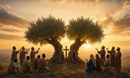 Dispensationalism Unmasked 500 Dispensationalism Unmasked: Pauline theology on Israel & Romans 11 Olive Tree Metaphor shows one people of God—Israel & Church grafted by faith in Christ.