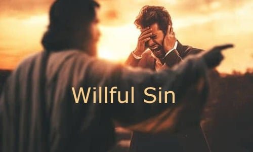 Willful Sin 500.2 Servant of Christ Servant of Christ Essay on Willful Sin.