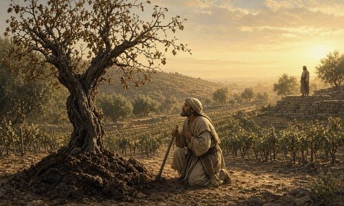 The Parable of the Barren Fig Tree 500 The Parable of the Barren Fig Tree (Luke 13:6–9): Jesus’ warning on fruit, repentance, God’s patience, and one more year of mercy.
