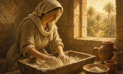 he Parable of the Leaven 500 The Parable of the Leaven (Matthew 13:33; Luke 13:20-21): theological essay on the kingdom’s small start and complete inward change.