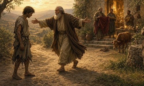 the Parable of the Prodigal Son 500 Parable of the Prodigal Son (Luke 15:11–32): a theological essay on the Father’s grace, two lost sons, and heaven’s joy.